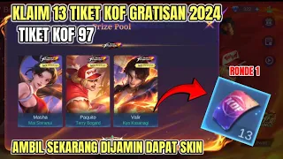 GACHA 13 TOKEN KOF BINGO 97 , BISA DAPAT SKIN EPIC LIMITED POLA KOF 97 2024 RONDE 1