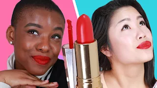 Women Try One-Shade-Fits-All Lipsticks