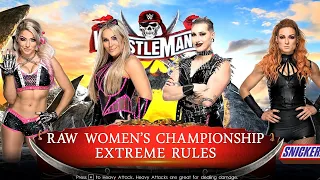 #wwe  FULL MATCH - RAW Women's Championship - Alexa Bliss Vs Natalya Vs Rhea Ripley Vs Becky Lynch