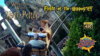 2021 Flight of the Hippogriff Roller Coaster On Ride 4K POV Islands of Adventure Universal Orlando