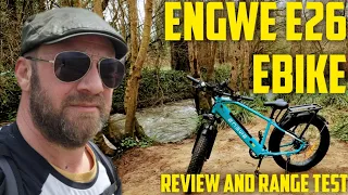 Engwe E26 Fat Tyre Ebike Review and Range Test