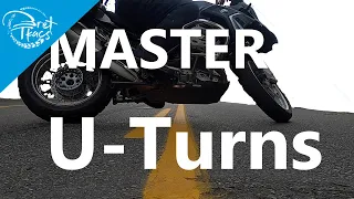 How to U-turn a motorcycle and make it easy