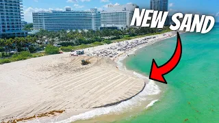 How Miami Beach Refills Its Beach!