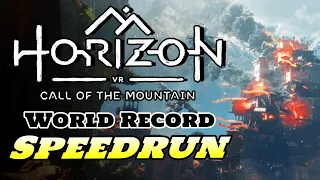 [FWR] Horizon Call of the Mountain VR Speedrun in 1:42:38