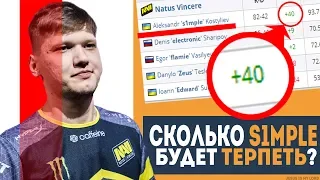 Из-за S1MPLE в НАВИ могут быть ЗАМЕНЫ (+40 фрагов и ЭЙС) - СИТУАЦИЯ С СОСТАВОМ NAVI