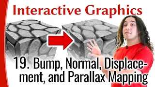 Interactive Graphics 19 - Bump, Normal, Displacement, and Parallax Mapping