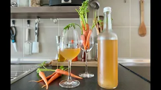 CARROT WINE - How to make Wine at Home from Carrots