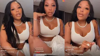 K Michelle Goes Live On Instagram  | June 6th, 2022