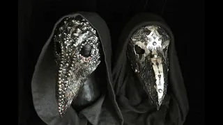 make a plague doctor mask in a day, free pattern