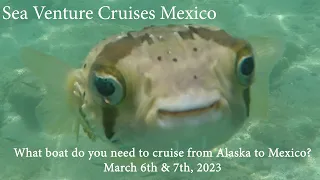 Sea Venture Cruises Mexico -  What's the "right" boat to cruise from Alaska to Mexico?  EP 165