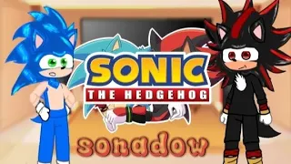 Sonic y Shadow reaccionaran al Sonadow [My AU] [cringe]