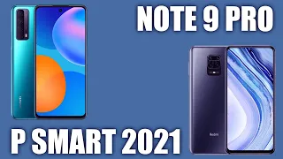 Huawei P smart 2021 vs Xiaomi Redmi Note 9 Pro. Что лучше? Сравнение дизайна, экранов, камер.