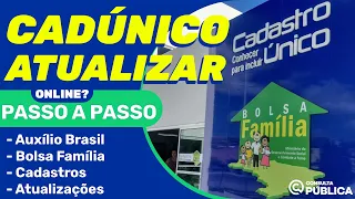 ATUALIZAR CADASTRO ÚNICO: No Cras ou online? Receber Auxílio Brasil / Bolsa Família