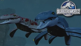 MOSASAUR GAMEPLAY!! Jurassic World LEGO Game