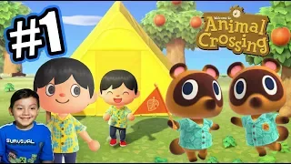 Mi Casa Nueva en la Isla | Animal Crossing: New Horizons Capitulo 1 | Juegos Karim Juega