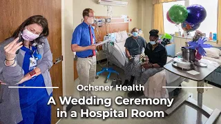 A Wedding Ceremony in a Hospital Room