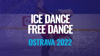 SIMOVA / AKSENOV (SVK) | Ice Dance Free Dance | Ostrava 2022 | #JGPFigure