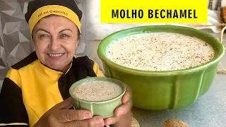 MOLHO BECHAMEL MUITO FÁCIL