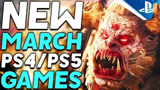 15 BIG Upcoming NEW March PS4/PS5 Games (New Games 2022) Upcoming New Games March 2022 PlayStation