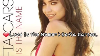 ❤Love Is the Name  (Feat. J Balvin) ~ Sofia Carson.