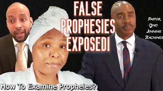 False Prophetess Sister Kerry-Ann Exposed as Pastor Gino Jennings Teaches How To Examine Prophesies