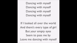 Dancing With Myself - Billy Idol (Lyrics)