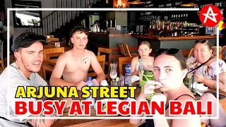 BUSY || Latest Updates Legian Bali on Arjuna street