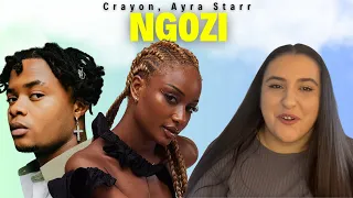 Crayon ft Ayra Starr - Ngozi / Just Vibes Reaction