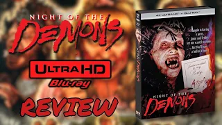 Night Of The Demons (1988) Scream Factory 4K Ultra HD Blu-ray | 4K REVIEW (WITH SCREEN-CAPS)