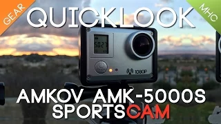 Quicklook/Review AMKOV-5000S SportsCam (HD)