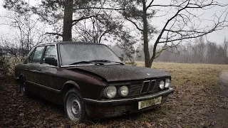 Starting 1986 BMW E28 525e After 5 Years (1080p)