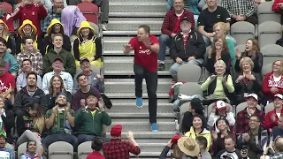 Man goes crazy with incredible dance moves