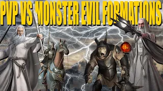 Lotr Rise To War Non stop Pvp breakdowns Vs Monster Strong Evil Formations