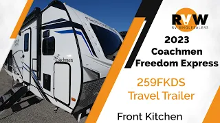 2023 Freedom Express Ultralite 259FKDS Travel Trailer Walk-Through