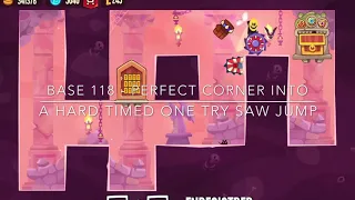 King of Thieves - Extreme base solution ( base 106 ) including saw jump tutorial