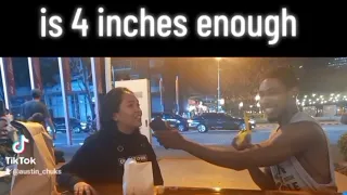 is 4 inches enough #publicinterview #philippines #manila #viralvideo #explore #trending #africa