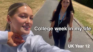 college student week in my life vlog | UK year 12