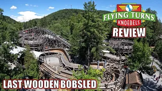 Flying Turns Review, Knoebels Wooden Bobsled | Last of its Kind