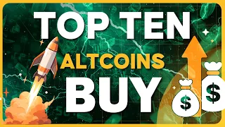 TOP 10 CRYPTO ALTCOINS FOR BULL RUN! - Best Altcoin Buys
