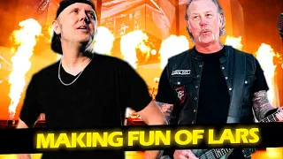 JAMES HETFIELD REACTION TO LARS ULRICH SPEAKING DANISH LIVE #METALLICA (2022)