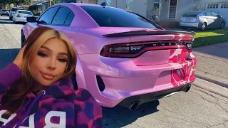 2022 WideBody Charger “Wrapped in Pink Bape & Glitter Pink