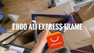 Elves Falath frameset unboxing - The Ali Express super bike?