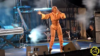 Patrice Roberts performing at Soca Spree 2020