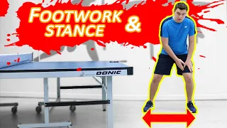 Footwork & Stance for Forehand drive / topspin | Table Tennis / Ping Pong | | Technique Tutorial
