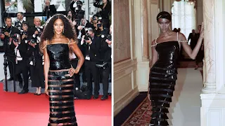 Naomi Campbell's Timeless Elegance: Stunning Cannes Film Festival Look and Fashion Flashback