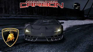 Lamborghini Centenario | NFS Carbon Gameplay | 400+ Km/h | 4K 60 FPS |