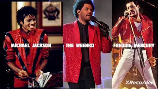 Blinding lights (Remix ia)..The Weeknd ft Michael Jackson and Freddie Mercury