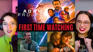 the GIRLS REACT to *The Adam Project* A GREAT ACTION MOVIE? (First Time Watching) Sci-fi Movies