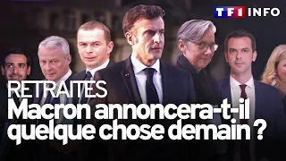 Retraites, grèves, manifestations : que va dire Emmanuel Macron demain à 13H ?