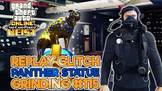 CAYO PERICO PANTHER STATUE GRINDING #115 REPLAY GLITCH AND NORTH STORAGE DOOR GLITCH